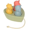 Image de Lässig Water Friends Boat Toy Set - Panda / Hippo / Crocodile - Olive