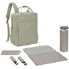 Image de Lässig luiertas Green Label Vividal Backpack rugzak Cord light khaki