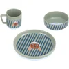 Image de Lässig Tiny Team Kinderservies   3-delig   Hond   Porselein   Antislip