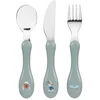 Image de Lässig Tiny Team Kinderbestek   3-delig   Hond   RVS   Vaatwasserbestendig