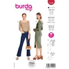 Image de Burda naaipatroon 5738 maat 10-20 (36-46) - Burda