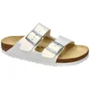 Image de Birkenstock -Dames - wit - slippers & muiltjes - maat 37