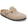 Image de Birkenstock Boston Braided Suede Leather - Taupe Narrow - maat 37
