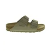 Image de Birkenstock - Arizona Groen Smal Voetbed Unisex Slipper - Maat 45