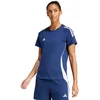 Image de adidas T-shirt Dames Tiro 24 Sweat Donkerblauw-Wit - Maat S