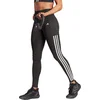 Image de adidas Performance Optime 3-Stripes Lange Legging - Dames - Zwart- XL