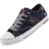 Image de Mustang dames canvas sneaker blauw 26M0152004-navy