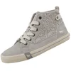 Image de Mustang dames hoge sneaker lichtgrijs