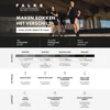 Image de FALKE RU4 Cool Short anti-blaar functioneel materiaal hardloopsokken dames rood - maat 35-36