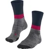 Image de FALKE TK2 Wandelsokken anti blaren, medium padding merinowol sportsokken dames blauw - Maat 37-38