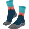 Image de FALKE TK2 Crest Dames Wandel Sok 16194 6206 turquoise 35-36