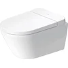 Image de Duravit SensoWash D-Neo douchewc compact rimless diepspoel 37.8x57.7cm met closetzitting wit