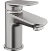 Image de Duravit Wave Wastafelmengkraan - s-size - eengreeps - zonder waste - voorsprong 9.5cm - RVS geborsteld