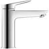 Image de Duravit Wave Wastafelmengkraan - m-size - eengreeps - zonder waste - voorsprong 12.2 cm - chroom glans