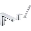 Image de Duravit Wave - Badrandkraan, 3-gats installatie, chroom WA5260000010