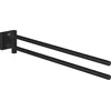 Image de GROHE QuickFix Start Cube handdoekhouder - 438 mm - Draaibaar - Matte Black