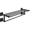 Image de GROHE QuickFix Start Cube multi-handdoekrek - 600 mm - Met legplank - Matte Black