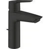 Image de GROHE Start Wastafelmengkraan - opbouw - 12.1cm uitloop - M-size - trek waste - mat zwart