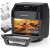 Image de GOURMETmaxx Heteluchtoven Digitaal 12l - Zwart