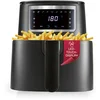 Image de GOURMETmaxx 4L Airfryer heteluchtfriteuse met touchscreen 9 functies 8 programma s   minibakoven, bijna zonder olie braden, spijltjes geschikt voor afwas