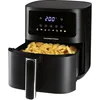 Image de GourmetMaxx GOURMETmaxx Heißluft-Fritteuse Digital 4,5l 1500W Airfryer 4.5 l 1500 W Met display, Timerfunctie Zwart