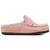 Image de Birkenstock Naples Wrapped Suede Leather Pink Clay