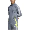 Image de Adidas Tiro24 Sweatshirttraining Met Halve Rits Grijs XL / Regular Man