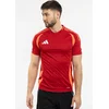 Image de adidas Tiro 24 Competition Heren T-Shirt - Sport Shirt Korte Mouw Polyester - Rood - Maat L