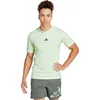 Image de adidas Performance Power Workout T-shirt - Heren - Groen- XL