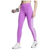 Image de Adidas Optime 3 Stripes Leggings Paars XL Vrouw