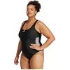 Image de Adidas Performance 3-Stripes C-Back Badpak (Grote Maat) - Dames - Zwart