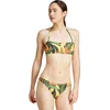 Image de adidas Sportswear adidas x FARM Neckholder Bikini Set - Dames - Geel