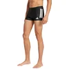 Image de adidas Performance 3-Stripes Zwemboxer 2-inch - Heren - Zwart