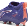 Image de PUMA ULTRA 5 MATCH FG/AG Jr Unisex Sportschoenen - Lapis Lazuli-PUMA White-Sunset Glow - Maat 37.5