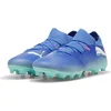 Image de PUMA FUTURE 7 MATCH FG/AG Unisex Sportschoenen - Bluemazing-PUMA White-Electric Peppermint - Maat 44