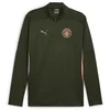 Image de Puma Manchester City Fc 24/25 Training Sweatshirt Met Rits Groen XL Man,Vrouw