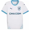 Image de PUMA Olympique Marseille Home - Voetbalshirt - Maat L - Wit - Olympique Marseille - Voetbal - Heren Voetbalshirt voor Mannen