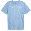 Image de Puma Manchester City Fc 24/25 Voor De Wedstrijd T-shirt Met Korte Mouwen Blauw XL Man,Vrouw