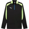 Image de Puma individualliga 1/4 zip top in de kleur zwart.