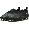 Image de PUMA FUTURE 8 PLAY FG/AG Jr Unisex Sportschoenen - PUMA Black-Cool Light Gray-Fluo Green