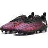 Image de PUMA FUTURE 8 PLAY FG/AG Jr Unisex Sportschoenen - PUMA Black-PUMA White-Glowing Red
