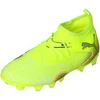 Image de PUMA FUTURE 8 MATCH FG/AG Jr Unisex Sportschoenen - Yellow Alert-PUMA Black-Sun Struck - Maat 35