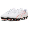 Image de Puma voetbalschoenen Vitoria FG/AG - wit/rood - volwassenen maat 42.