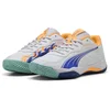 Image de PUMA NOVA Smash Unisex Sportschoenen - PUMA White-Vivid Blue-Heat Fire-PUMA Black