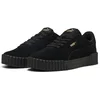 Image de Puma Carina 3.0 SD damestrainers leren schoenen 400721 01 Black-Gold