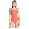 Image de Adidas 3 Stripes C-back Zwemkleding Rood 40 Vrouw