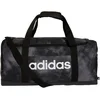 Image de Adidas linear camo graphic duffeltas medium in de kleur zwart.