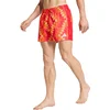 Image de Adidas Sportswear Football-Inspired Graphic Zwemshort 5-Inch - Heren - Oranje