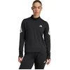 Image de adidas Performance adi365 Iconic Hardloopsweater met Halflange Rits - Dames - Zwart
