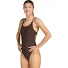 Image de Adidas Performance 3-Stripes High Neck 2-Way Straps Peachsoft Badpak - Dames - Zwart